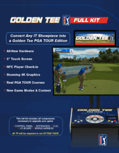 Golden Tee PGA TOUR IT Showpiece Kit